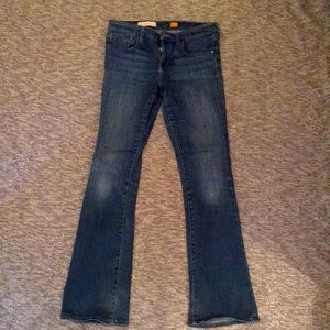 Anthro Pilcro & the Letterpress Size 30 bootleg jeans